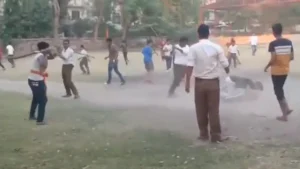 students fight