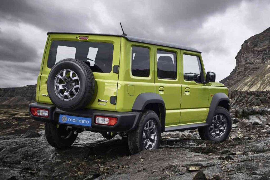 Suzuki Jimny 5 door Rendered