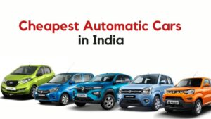 cheapest automatic cars in India