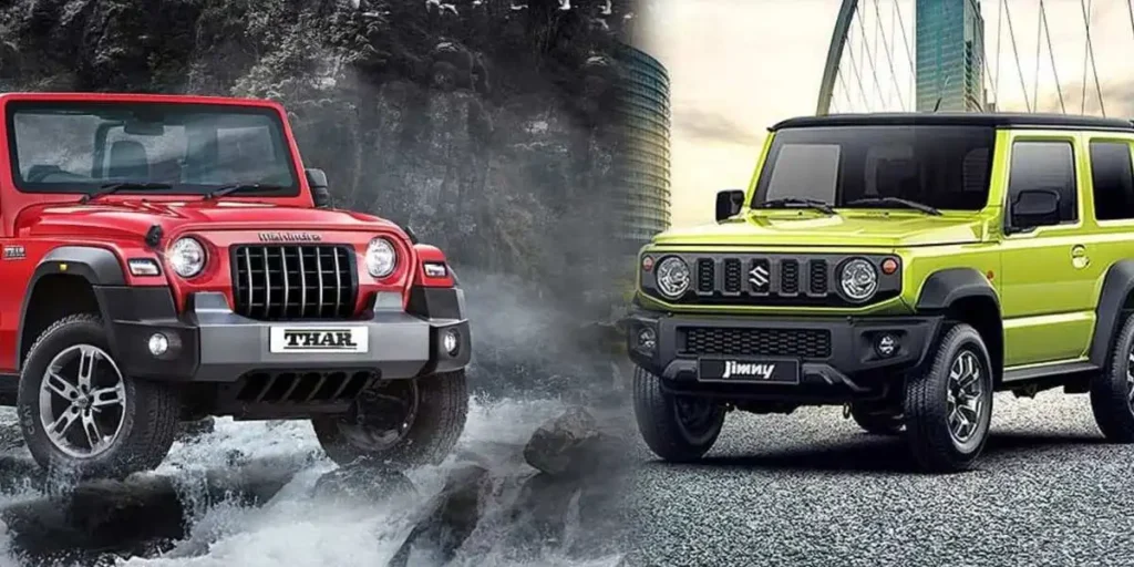 Mahindra Thar vs Maruti Suzuki Jimny