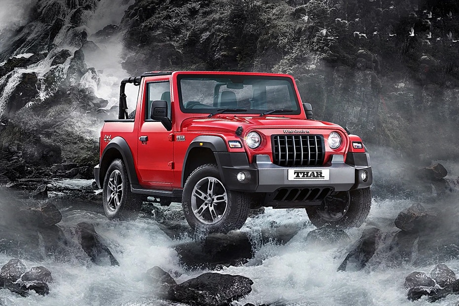 Auto Expo: Mahindra Thar के सबसे सस्ते वेरिएंट में भी फीचर्स की भरमार कीमत 9.99 लाख से शुरू 2 front left side 47 1