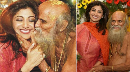 shilpa-shetty-and-suvarna-baba-controversial-picture