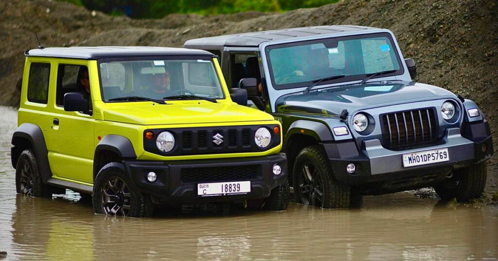 suzuki jimny vs mahindra thar featured