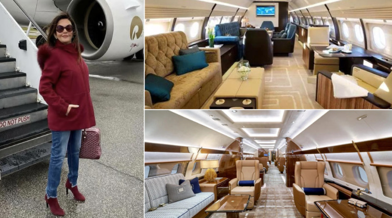 neeta ambani private jet images 800x445 1