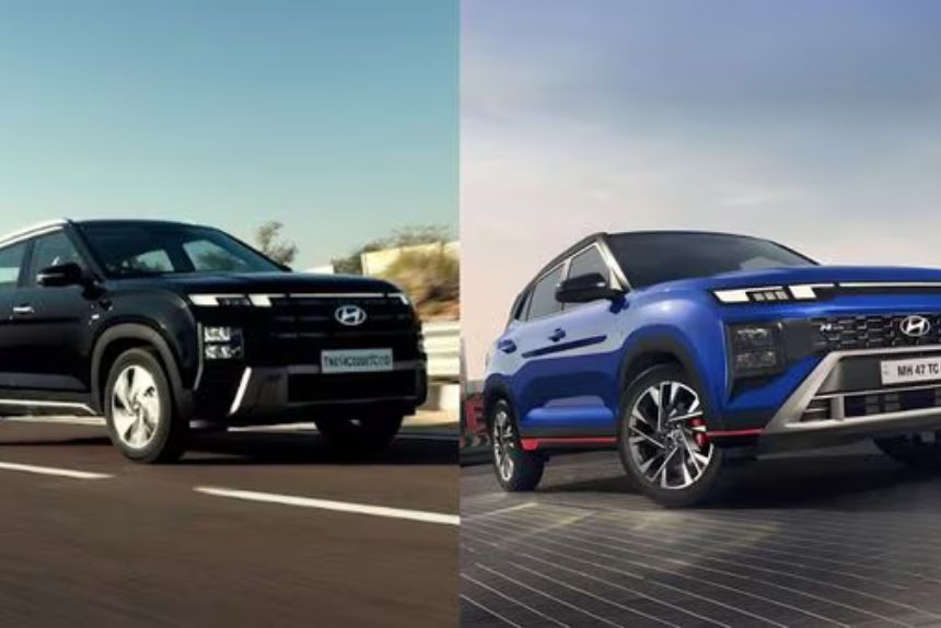 Hyundai Creta N Line vs Creta SUV 1