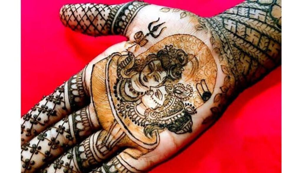 Shivratri Mehndi Designs: शिवरात्रि में लगाएं भक्तिमय मेहंदी, यहां देखें  खुबसूरत डिजाइन, Apply devotional mehndi in Shivratri, see beautiful design  here.