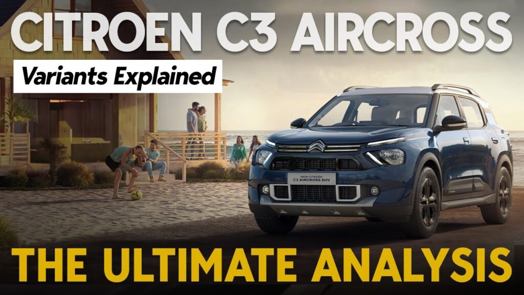 लॉन्च हुई Citroen C3 Aircross नई -मेड -साइज SUV, कीमत जानकर छूटेगा पसीना 1 Citroen C3 Aircross AT